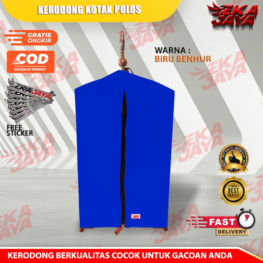 PROMO Krodong Penutup Sangkar Kotak No 1, 2, 3 Eka Jaya Bahan Tebal