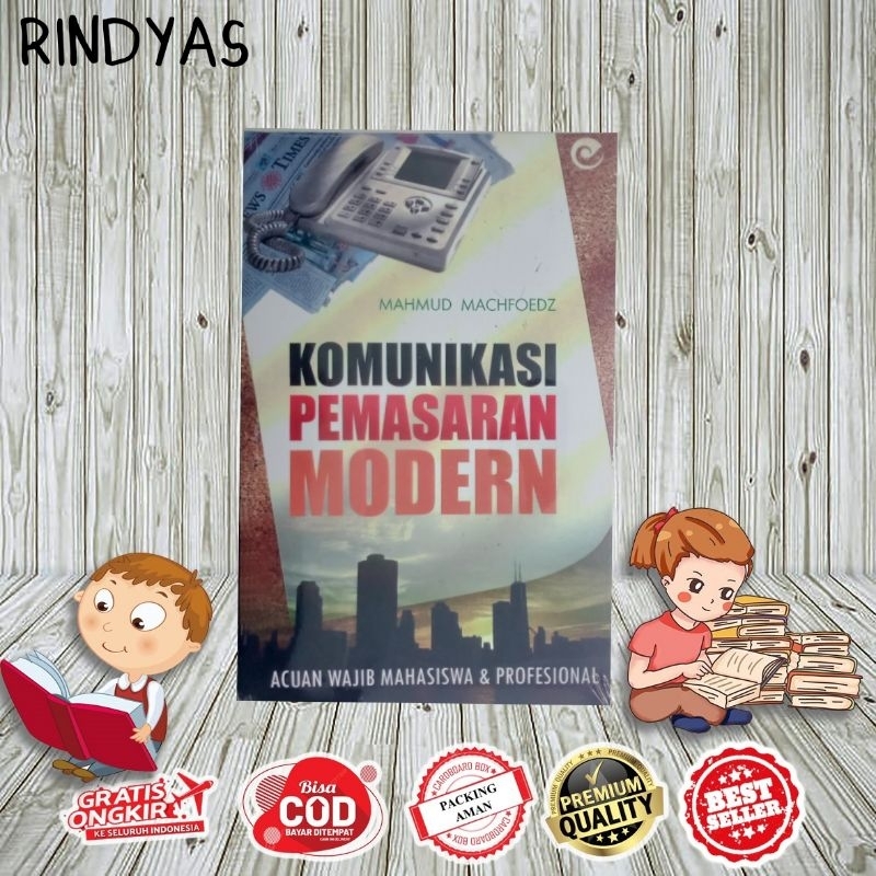 Buku Komunikasi Pemasaran Modern Acuan Wajib mahasiswa & Profesional