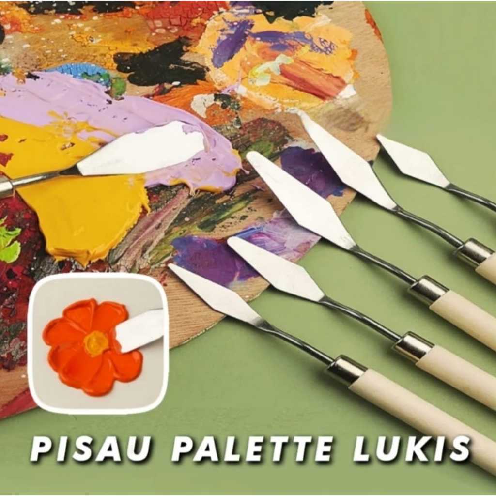 

Painting Knife Satuan - Pisau Palet Lukis Non Merek