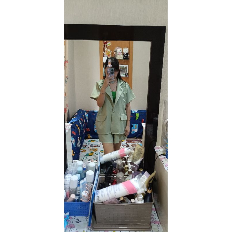 preloved blazer set wanita