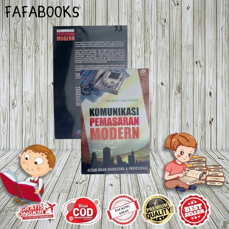 Buku Komunikasi Pemasaran Modern Acuan Wajib Mahasiswa & Profesional