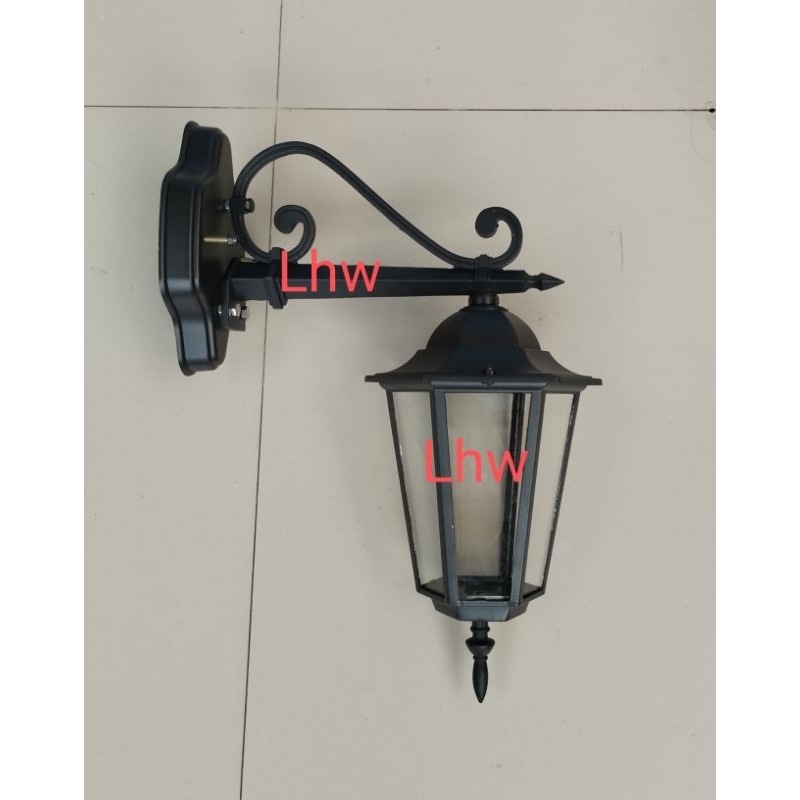 Lampu dinding klasik outdoor indoor waterproof dekorasi balkon,cafe,resto,hotel 1009Y