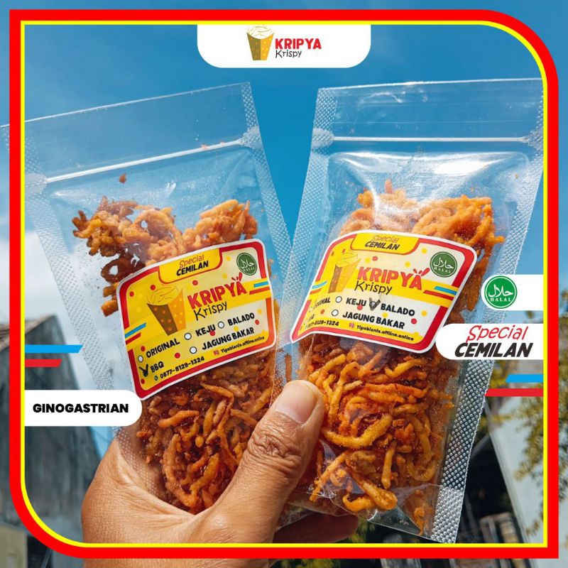 

Crispy Cemilan Kripya - 75Gram - 100% ORIGINAL!!!