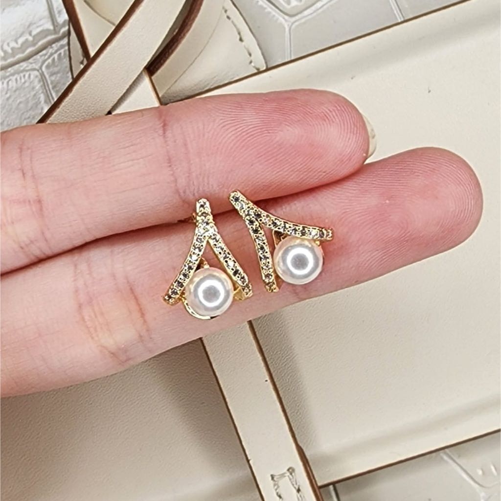 Anting Mutiara Anting Dewasa Emas Muda