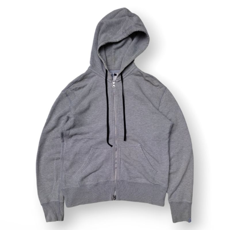 Beams plus x Loopwheeler Zip Hoodie