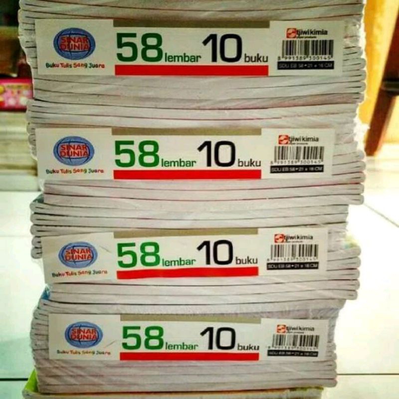 

BUKU TULIS SIDU 58 LEMBAR BERKUALITAS