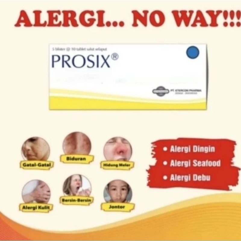 prosix obat alergi gatal 10 tablet