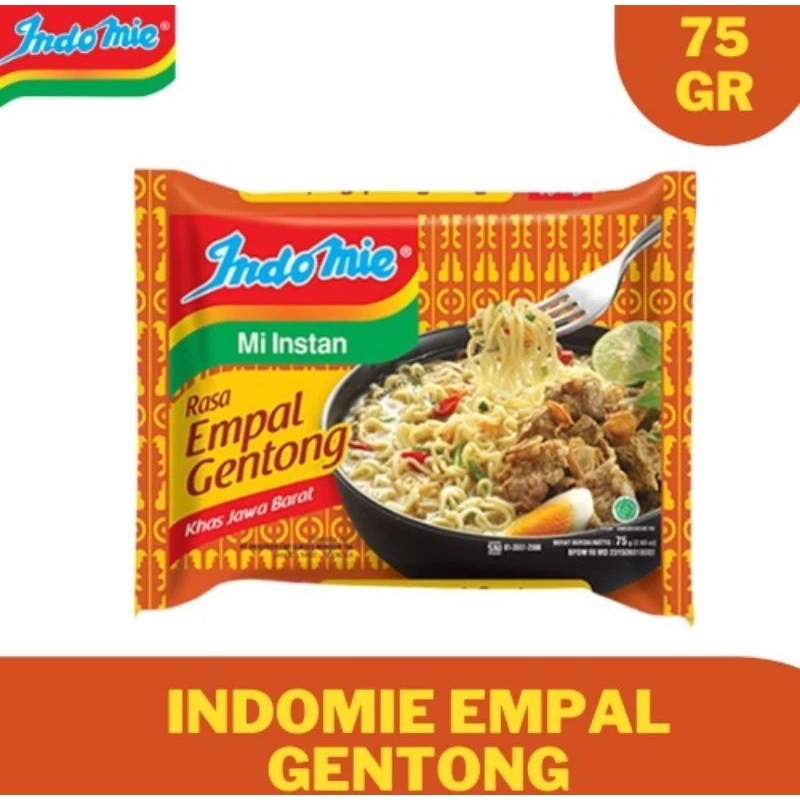 

1 Dus Mie Indomie Empal Gentong Isi 40 Pcs