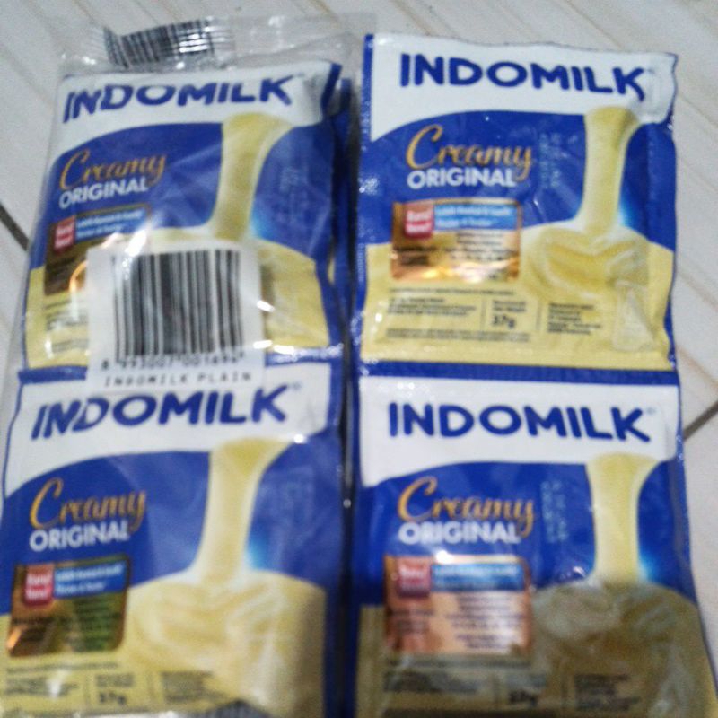 

SUSU INDOMILK PUTIH SASET CREAMY ORIGINAL isi 6 SASET 37gr