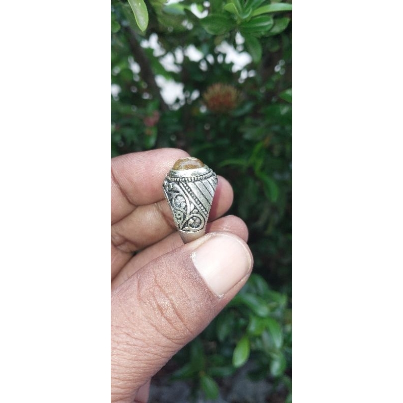 batu akik yaman. motif sakral