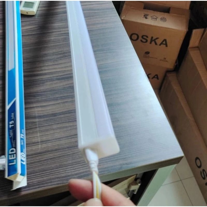 Lampu T5 Led 18 Watt 18W 120CM Putih / Pink / Biru / Hijau / Merah / Warm White