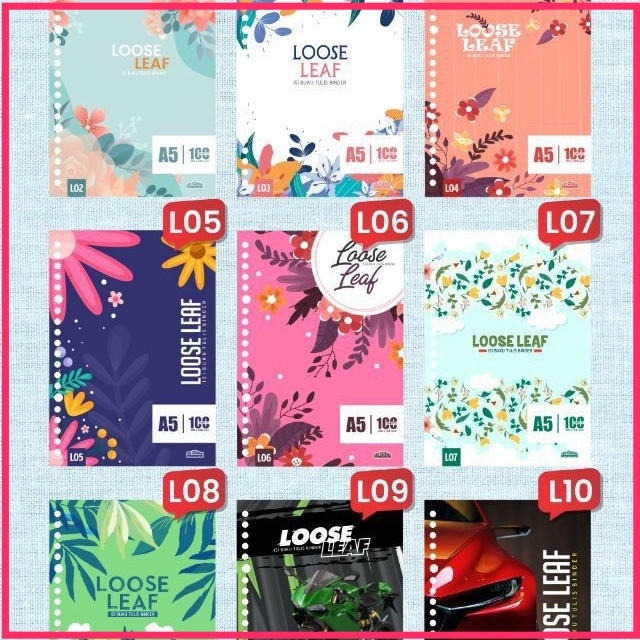 

Loose Leaf A5 Islami 100 Lembar / Isi Binder Islami 100 Lembar HVS Berwarna