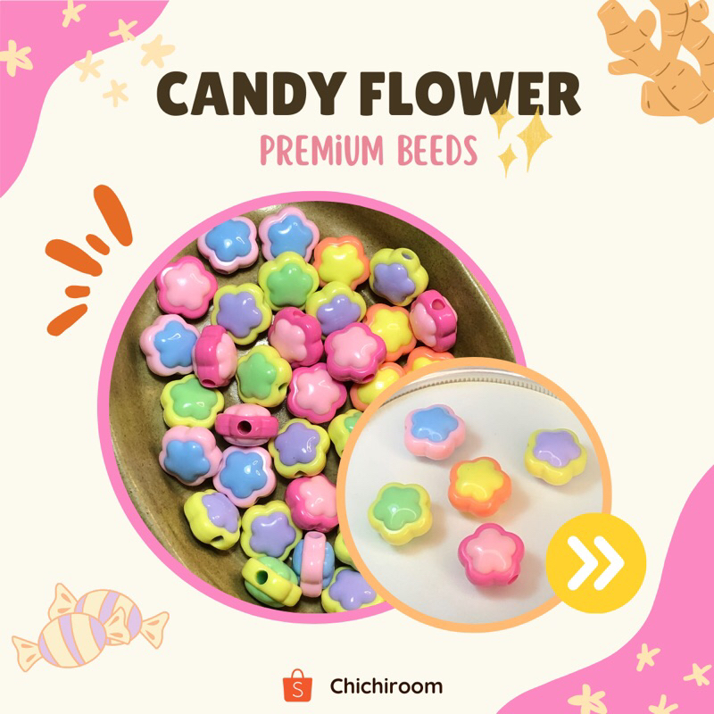 

Premium Candy Beeds import banyak variasi