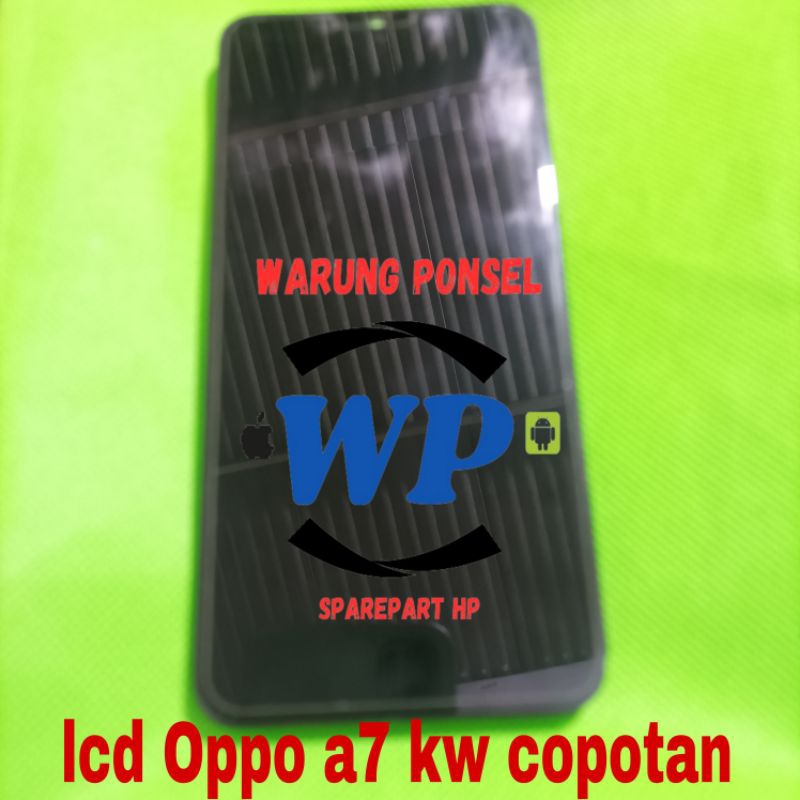 LCD PLUS FRAME OPPO A7 CPH1901  COPOTAN GARANSI TES