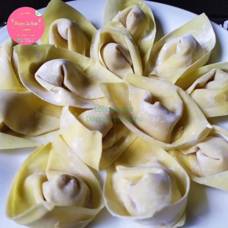 

Pangsit Ayam Siap Rebus/Goreng Isi 10 Pcs.