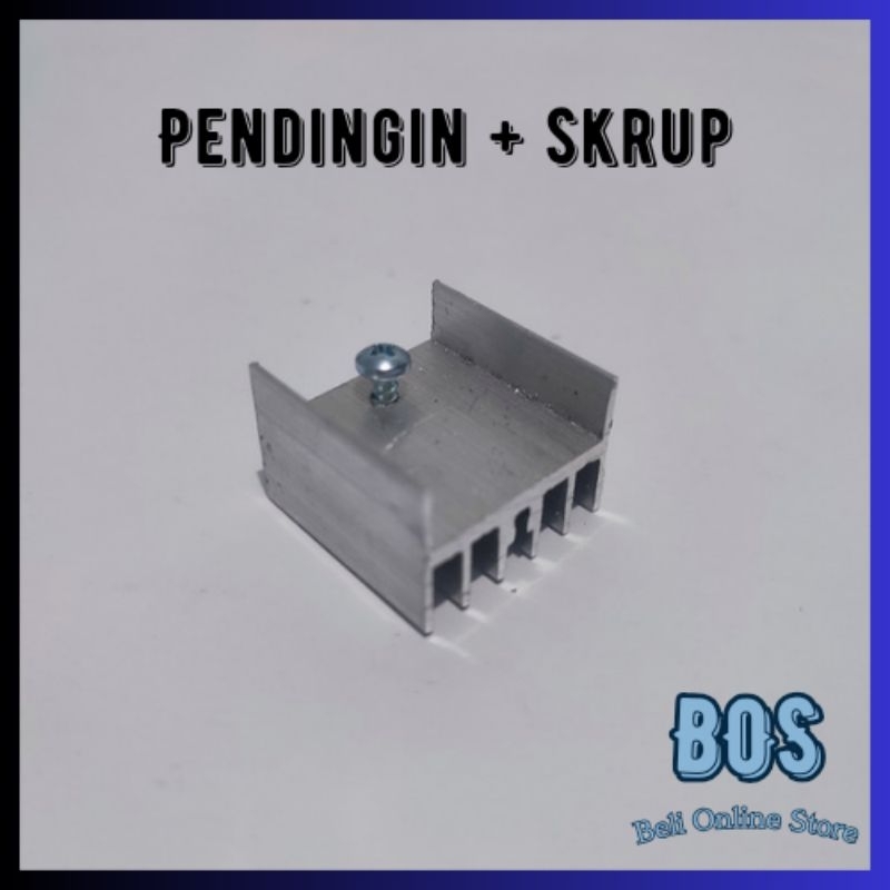 Heatsink Pendingin Transistor