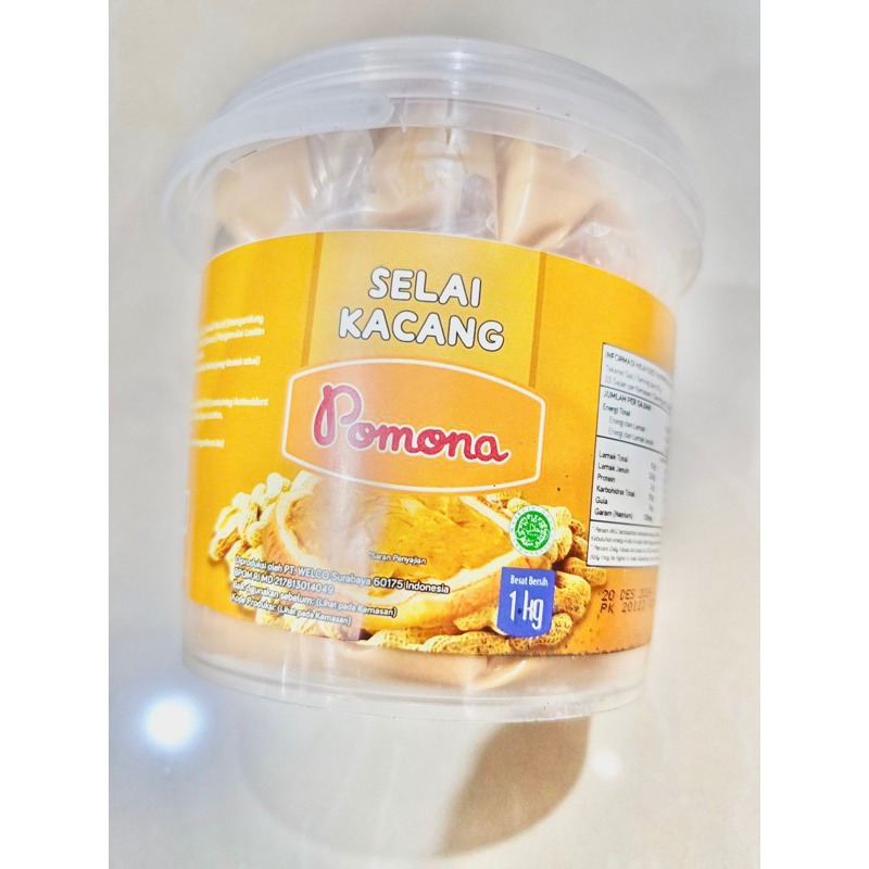 

Selai Kacang pamona 1kg WELCO