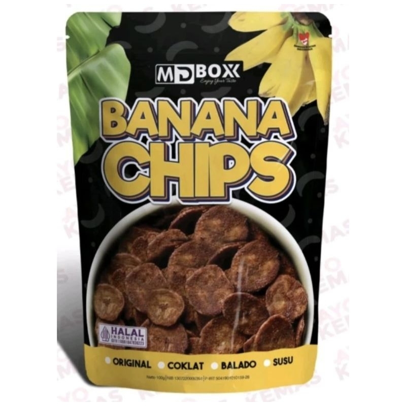 

BANANA CHIPS 250 GR