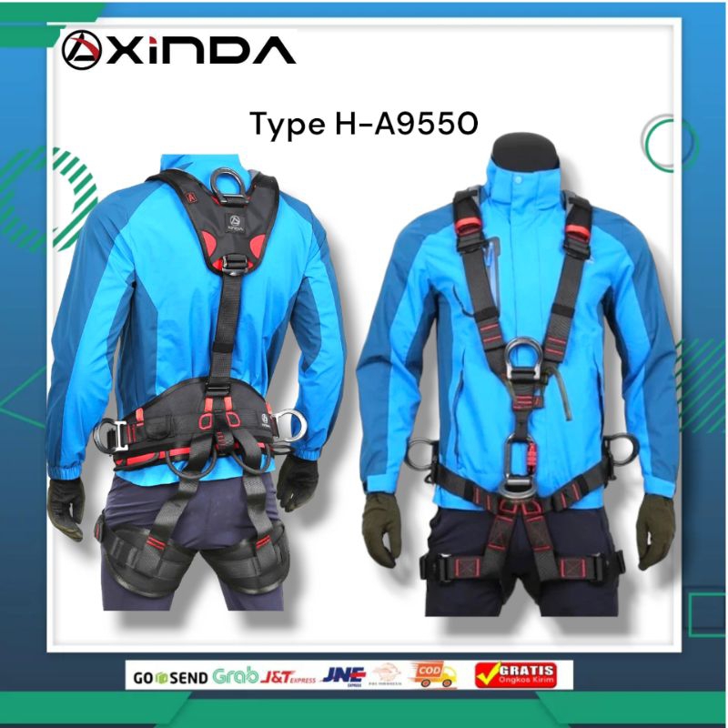 Full Body Harness Xinda Type H-A9550 Original  Safety Harness Xinda Original