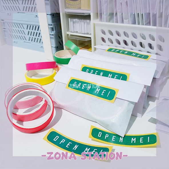 

[ZS] 2 Pcs / Washitape Solid Nouthern Random Decoration Scrapbook