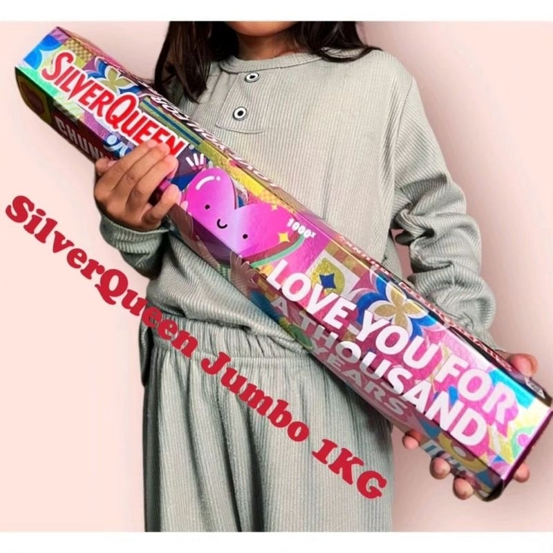 

SILVERQUEEN 1KG JUMBO EDISI VALENTINE 2025