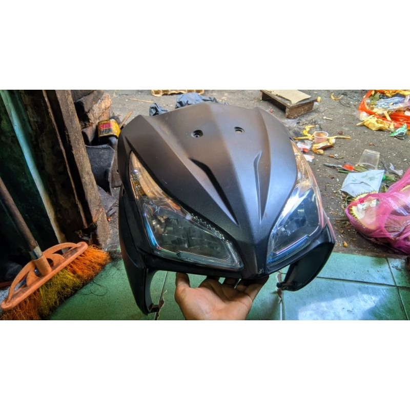 Set Tameng reflektor Vario 110 fi Esp Stater Halus K46 Copotan Original