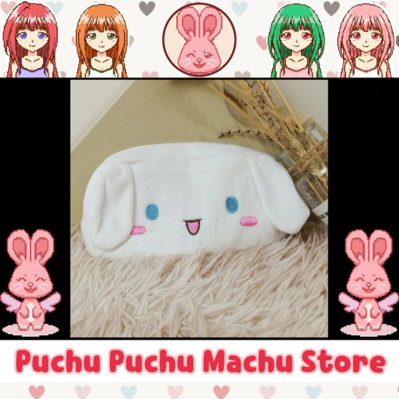 

Kotak Pensil CINNAMOROLL Karakter SANRIO Kuping Bulu Halus Lembut