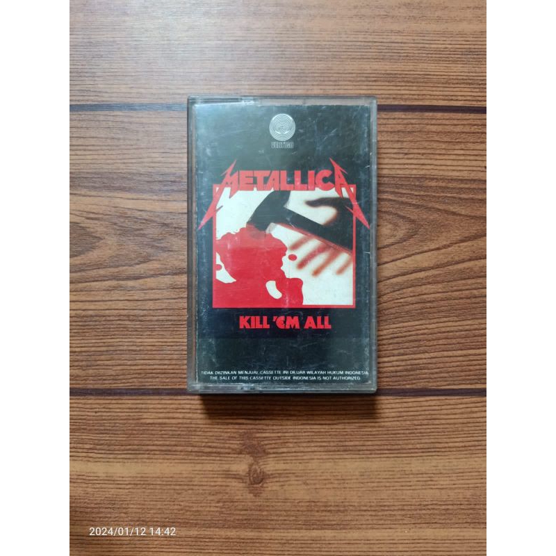 Kaset METALLICA Kill 'Em All