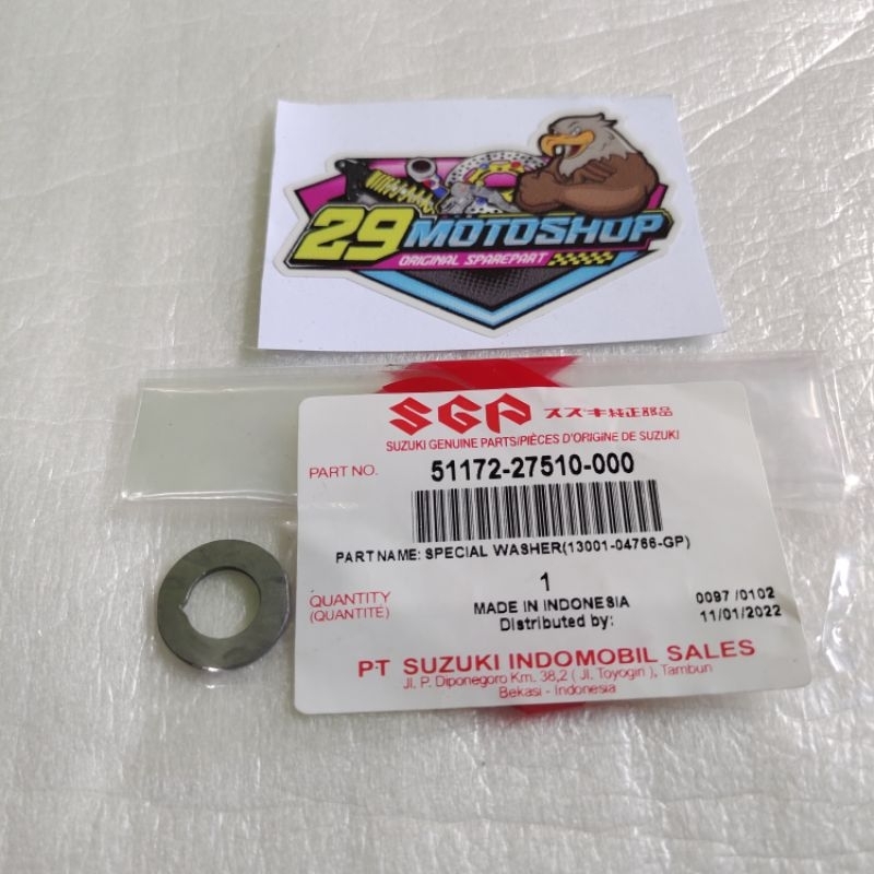Ring Washer Per As Shock Depan Satria Fu Karbu Fu Fi Original SGP