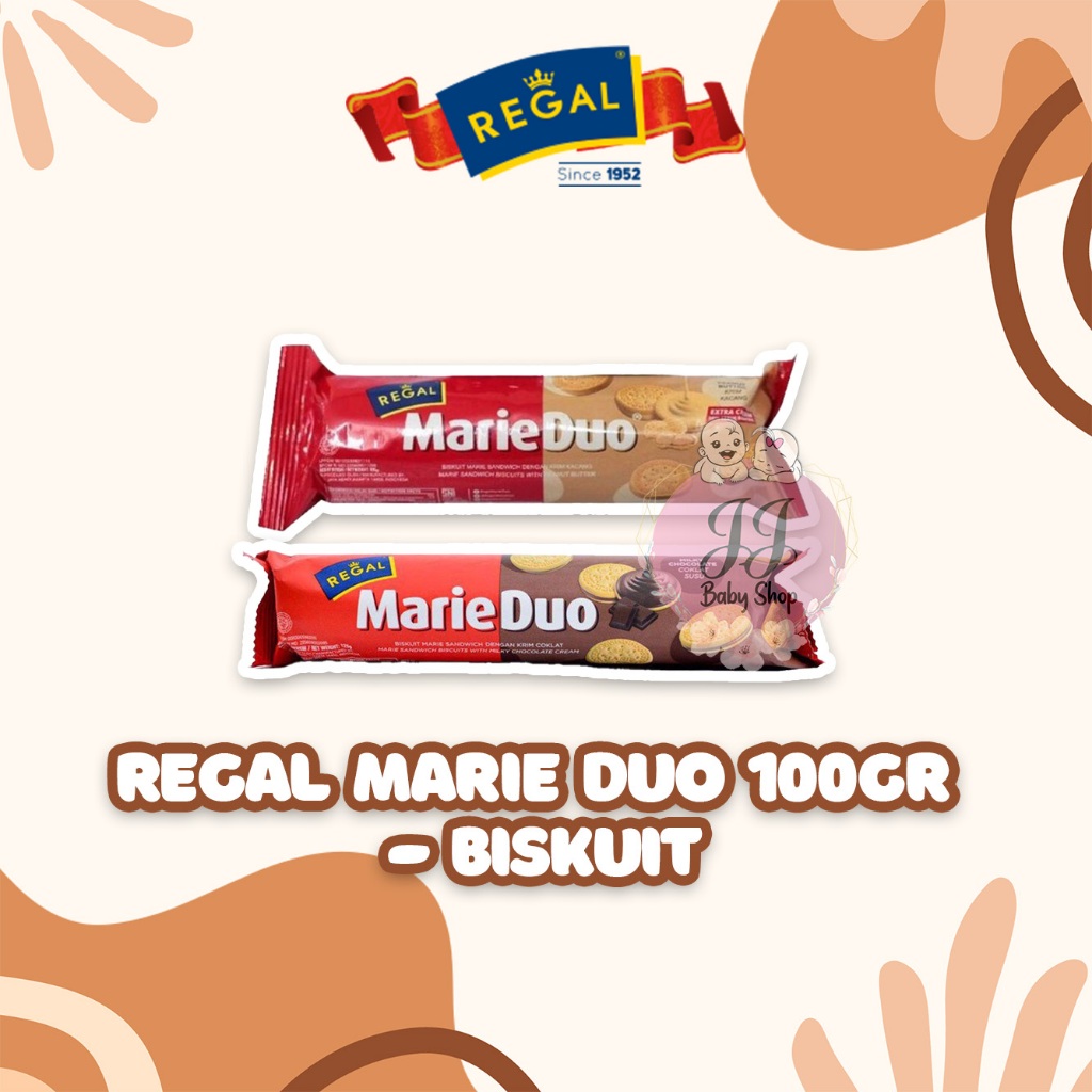 

Regal Marie Duo 100gr - Biskuit