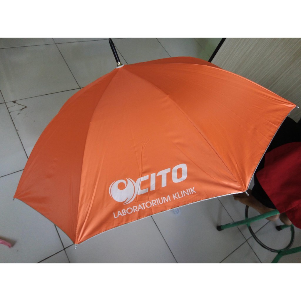 Custom Payung Promosi / Payung custom Logo / Cetak Payung Sablon Logo / Souvenir Payung Custom