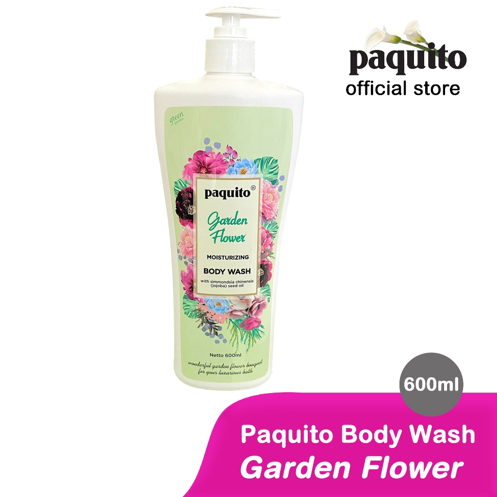 Sabun Cair Paquito Garden Flower Body Wash 600 ML