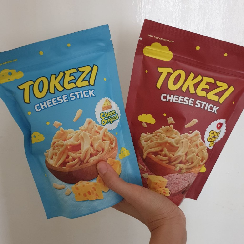 

Tokezi Keripik Keju Cheese Stick Cemilan Snack Makanan Ringan