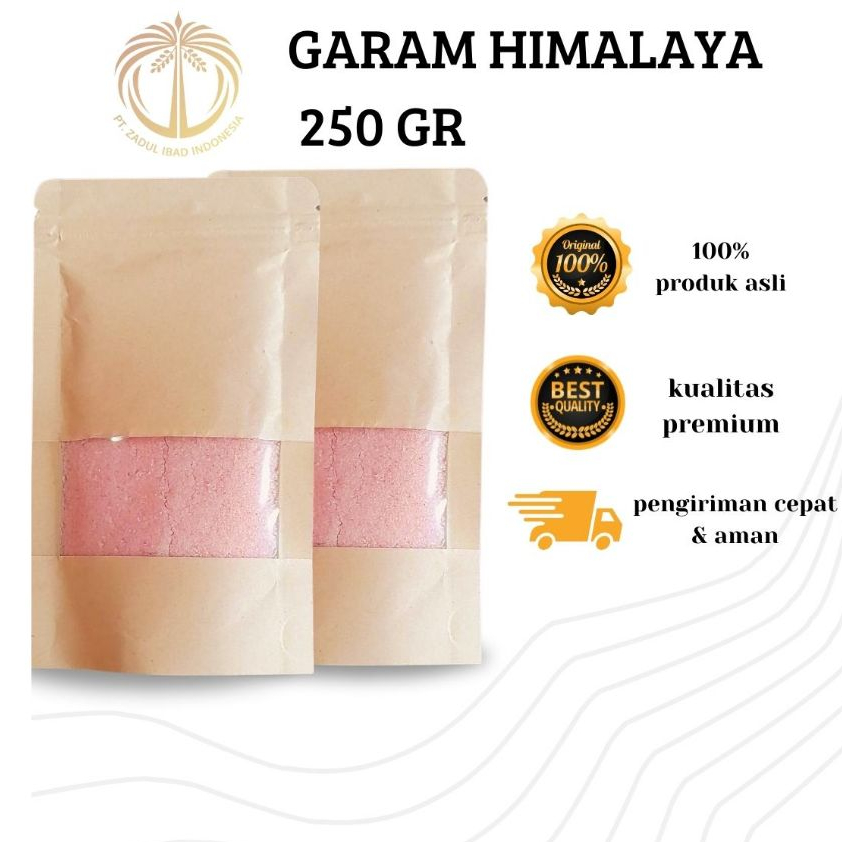 

GARAM HIMALAYA 250 GR / HIMALAYAN SALT / GARAM PINK / SALT PINK