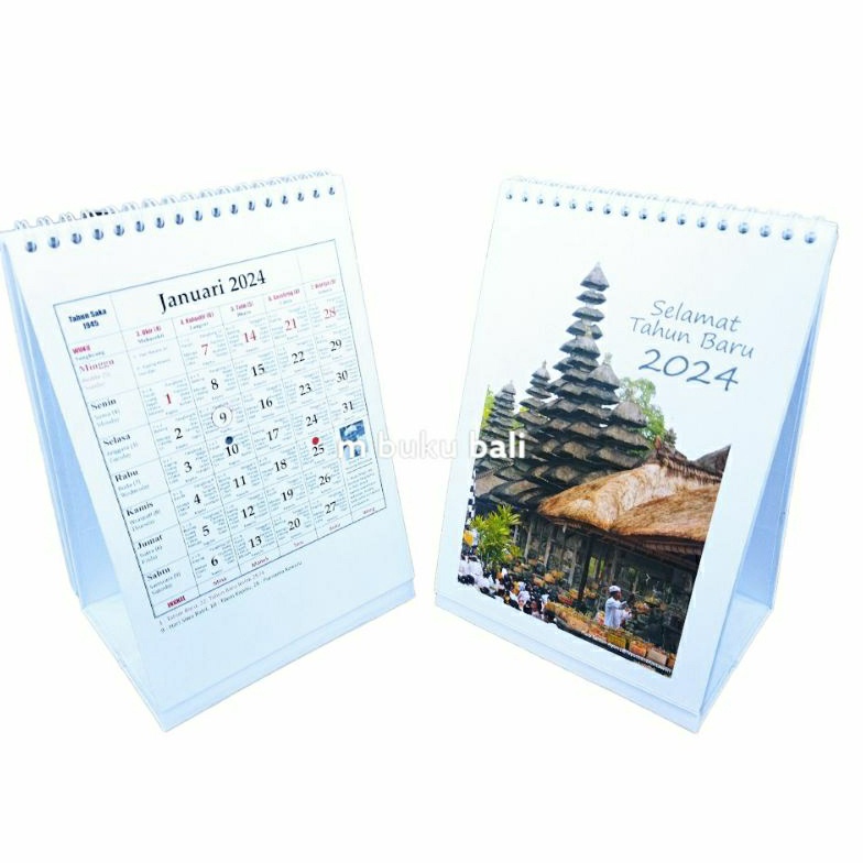 

ART M66A Kalender Meja Bali 224 Foto Bali