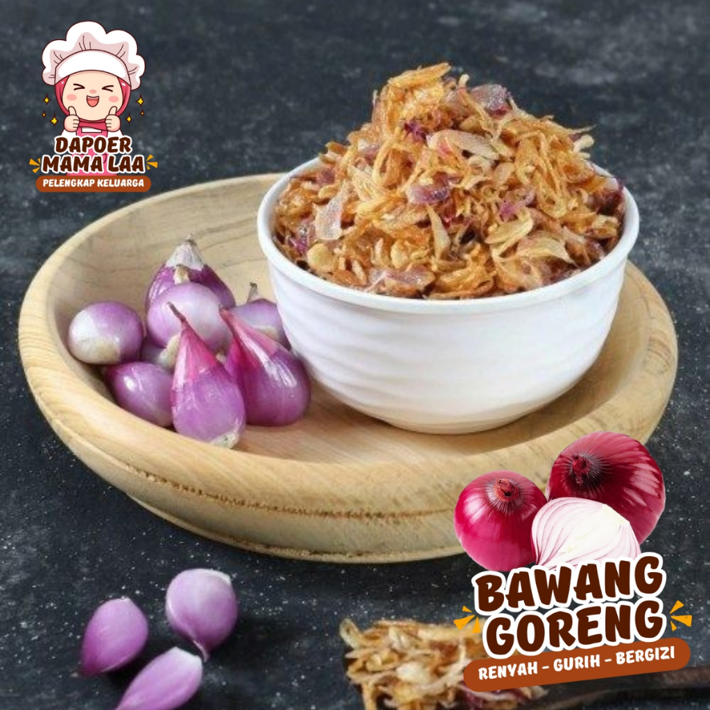 

Bawang Goreng Brambang Merah 1kg