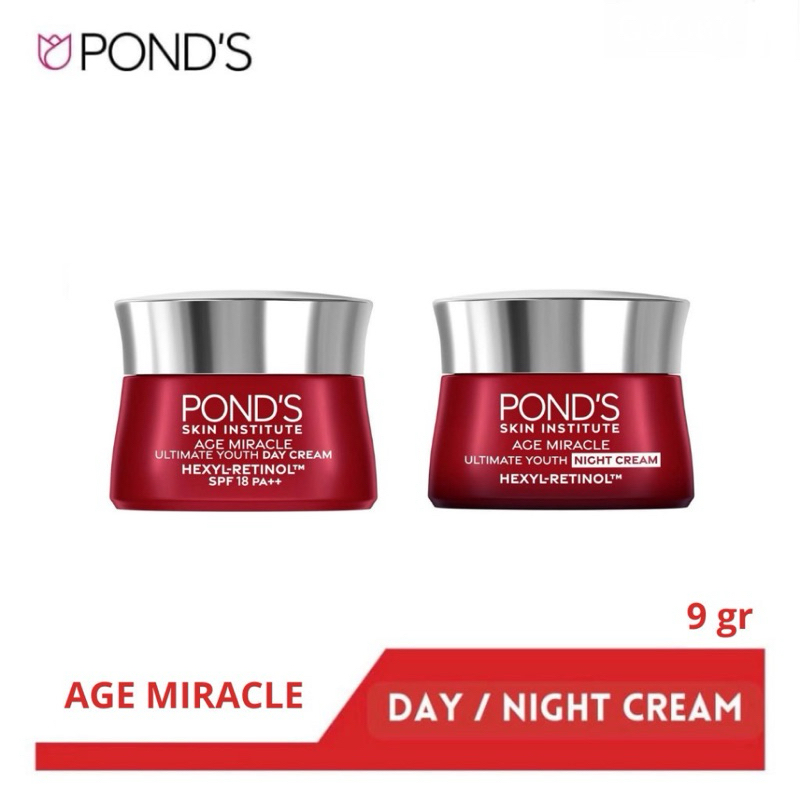 Ponds age miracle cream (Paket Day &amp; Night)