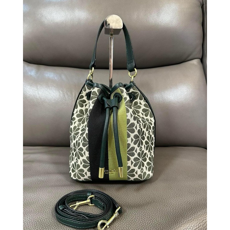 KS SERUT JACQUARD GREEN (MIRROR)