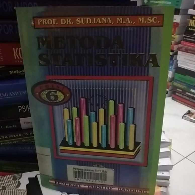 

ART J92U METODA STATISTIKA EDISI 6 SUDJANA