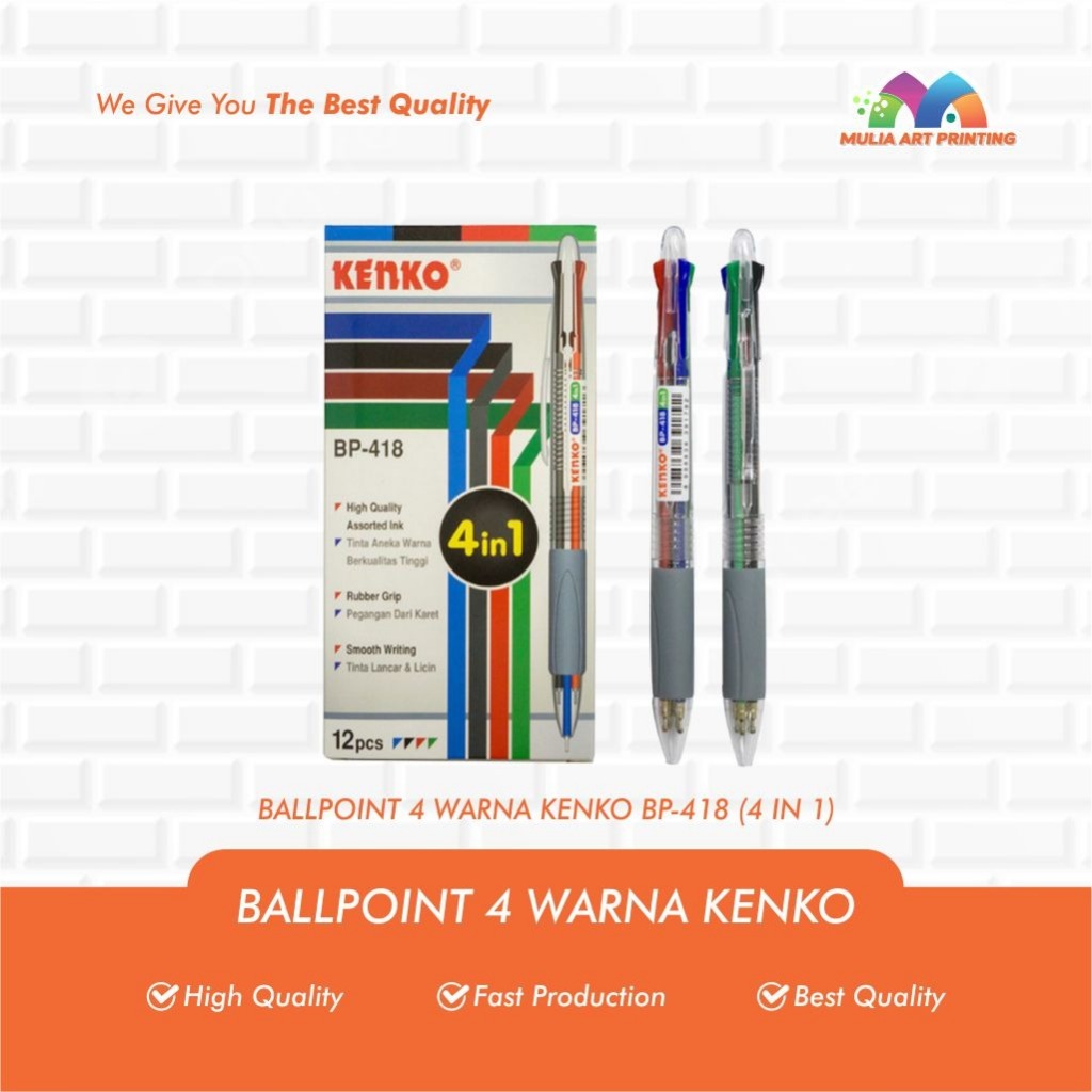 

BALLPOINT 4 WARNA KENKO