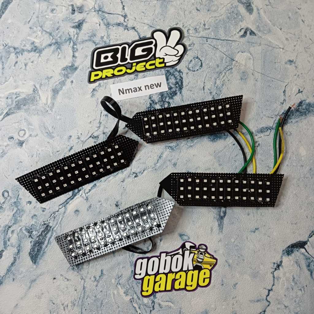 lampu running nmax old lampu stoplamp belakang running nmax old
