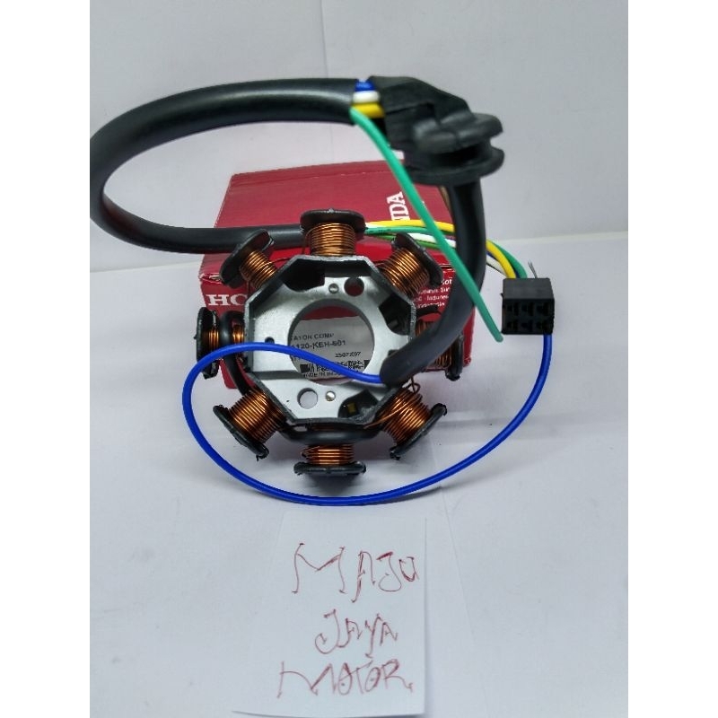 SPUL ASSY (KEH) SPUL STATOR SPUL HONDA MEGAPRO LAMA, GL PRO NEOTECH ORI LOKAL