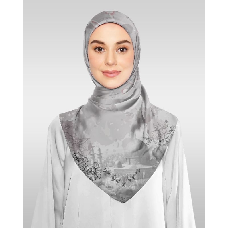 Palestine scarf/hijab Palestina/Al Aqsa scarf ukuran standar/syar'i
