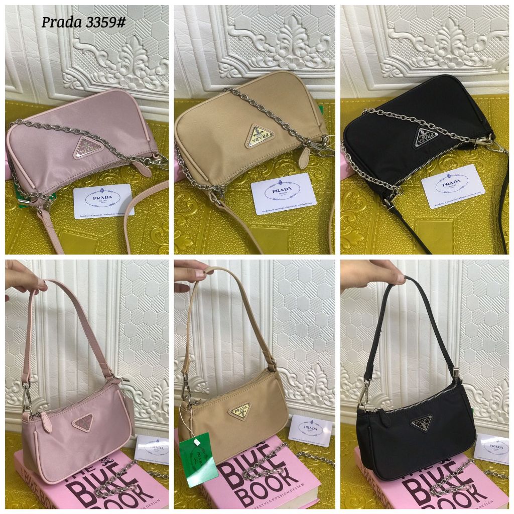 Tas PRADA RE EDITION 2005 NYLON MINI 3359  UIO 30  batam impor original fashion branded reseller sal