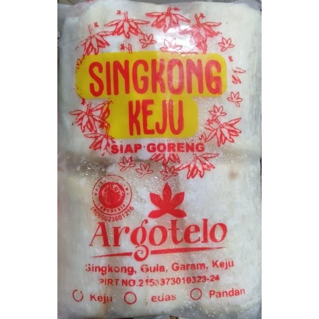 

Singkong Frozen Argotelo Asli Salatiga Bumbu Original, Keju / Singkong Frozen