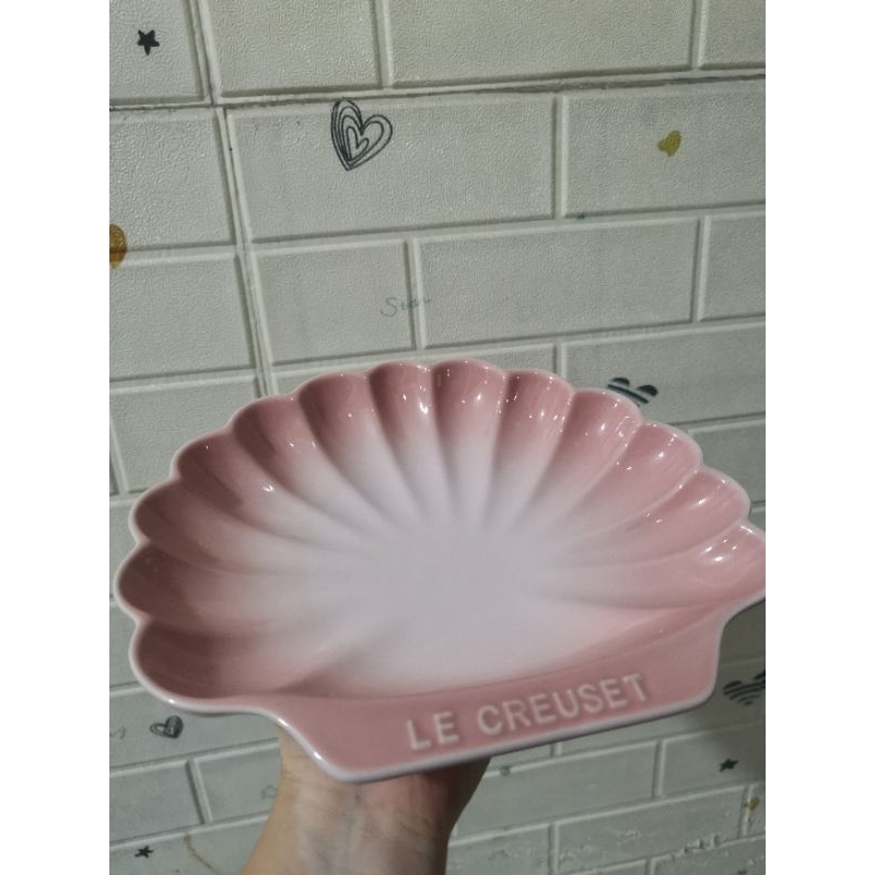 Le creuset Shell plate/piring kerang