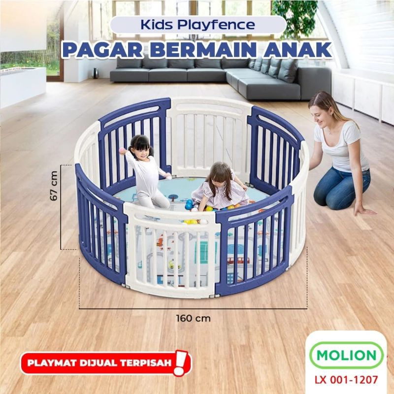 SPEEDS Pagar bayi Pagar mainan anak playfence baby fence pagar bayi lingkaran berstandar 001-M1207