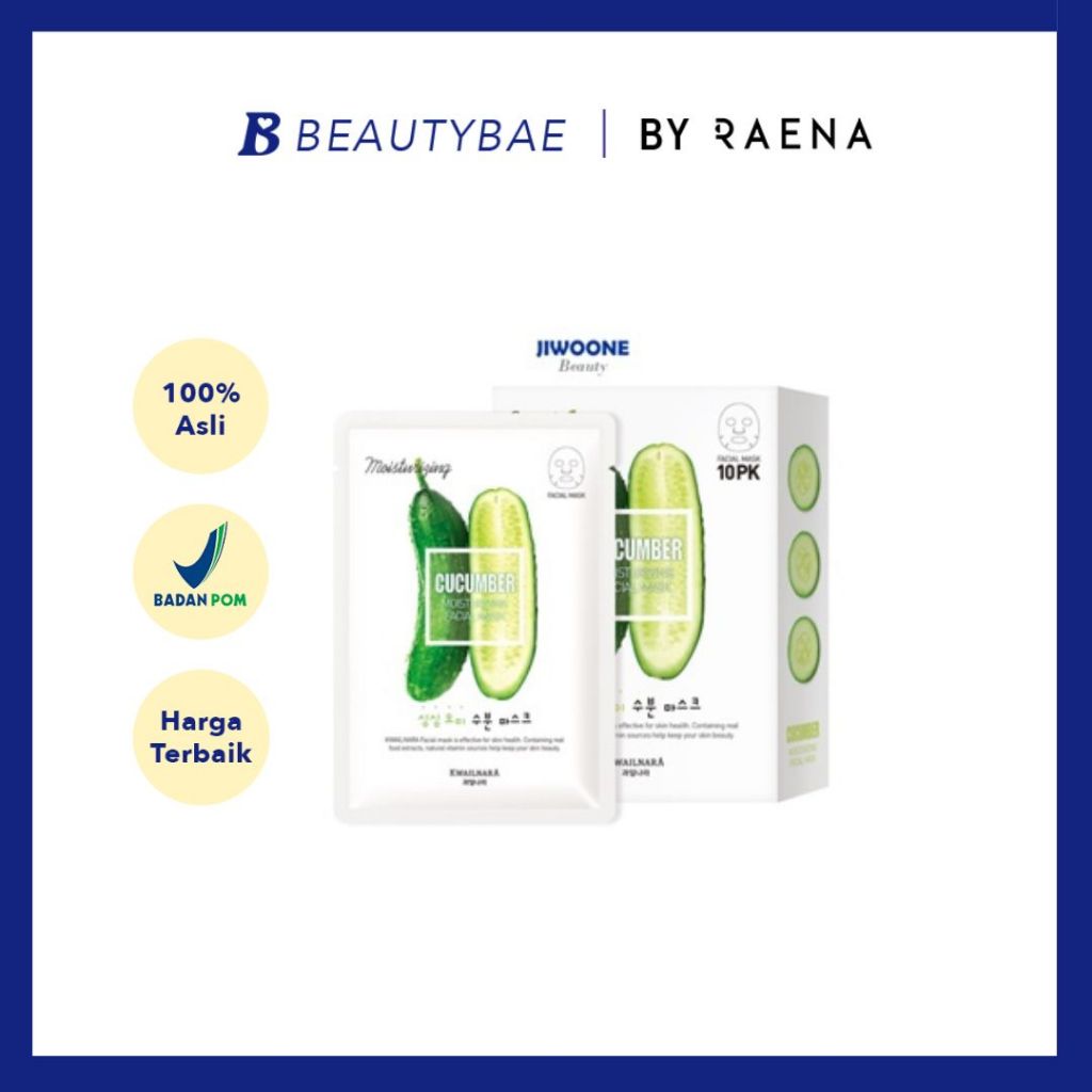 Jiwoone Kwailnara Fruits Mask Cucumber