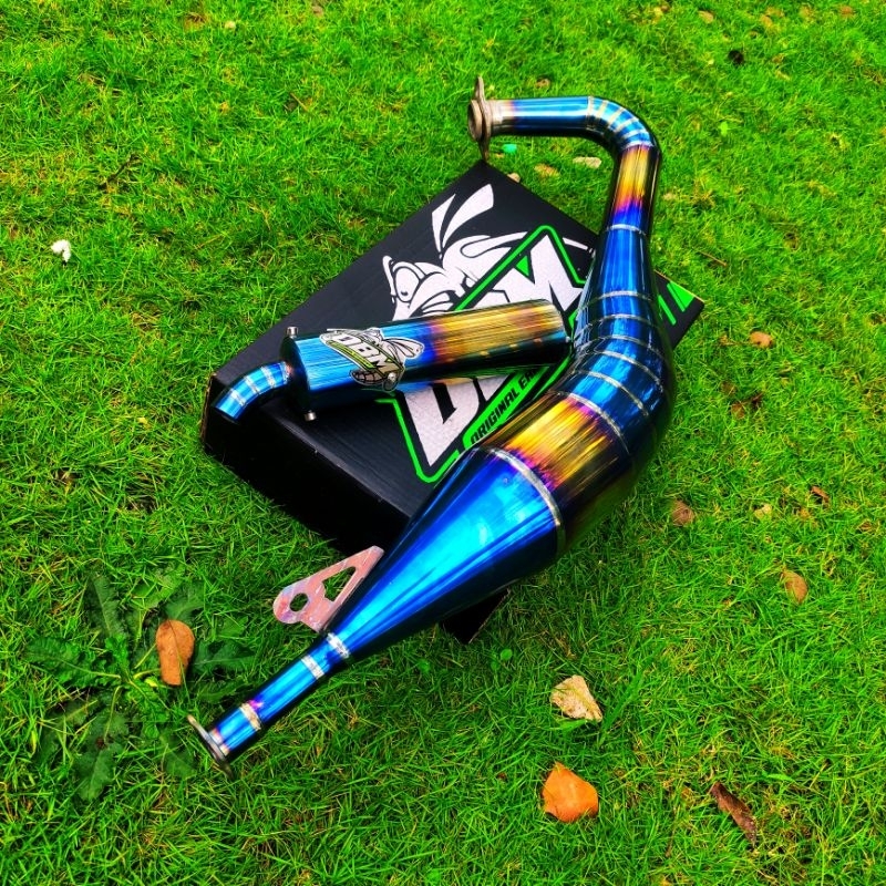 Dbm exhaust_ Knalpot samping yamaha rxz135