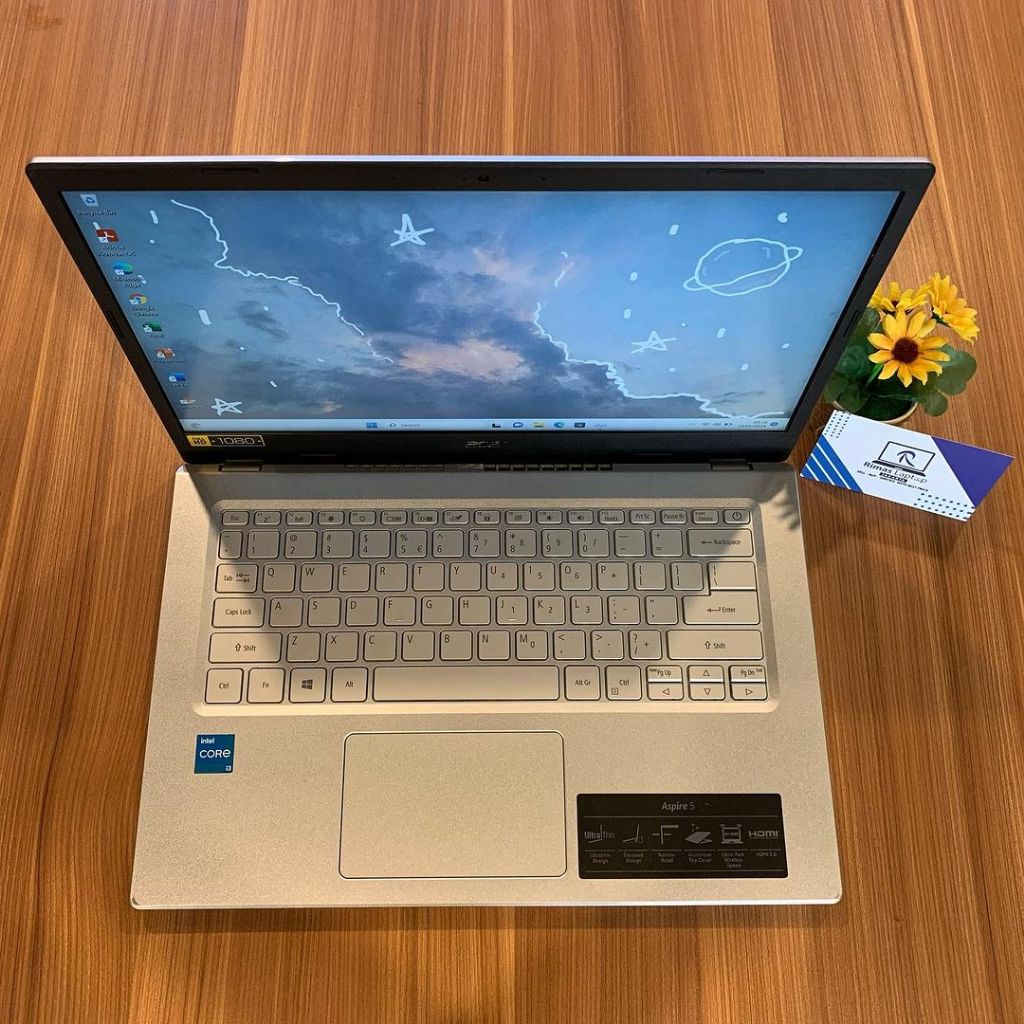 ACER ASPIRE 5 I3 GEN 11TH RAM 12GB SSD 512GB second bekas